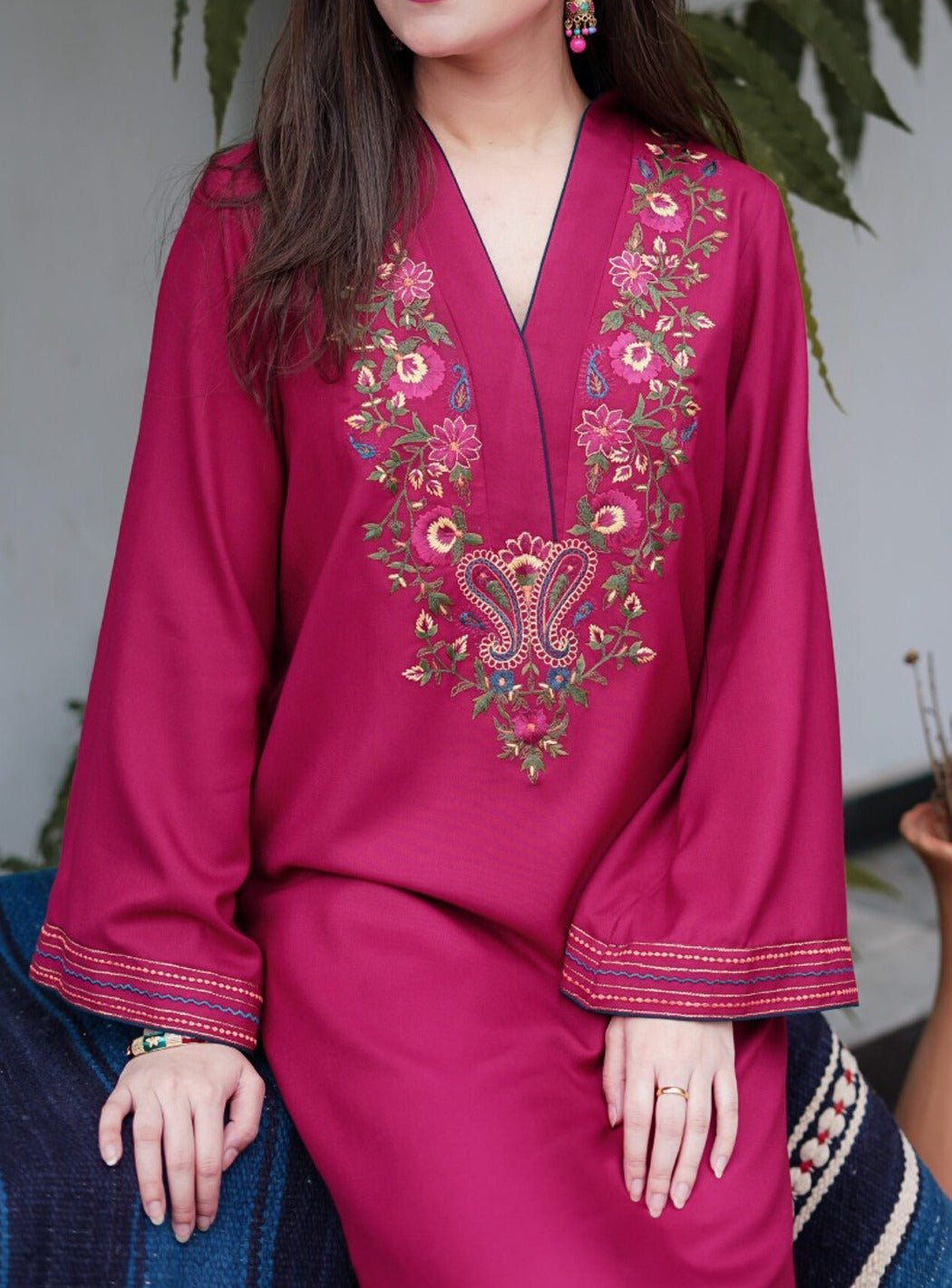 STITCHED 2 piece DRESS FA- 200